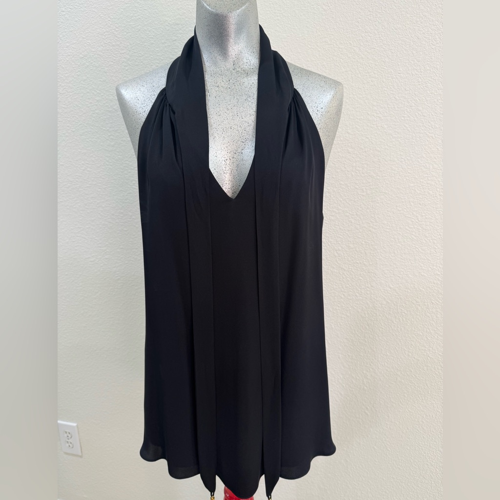 Milly Black Halter Top